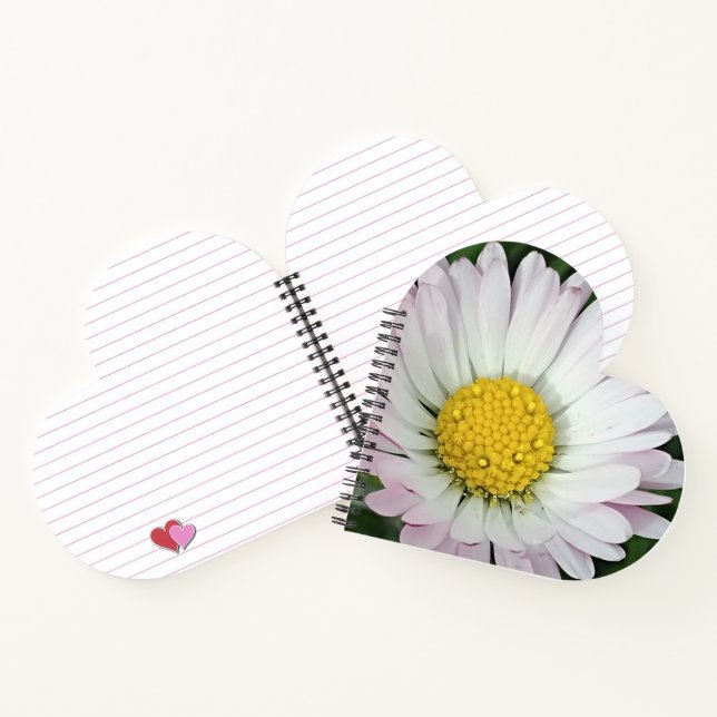 Carnet Jolie marguerite (Intérieur)