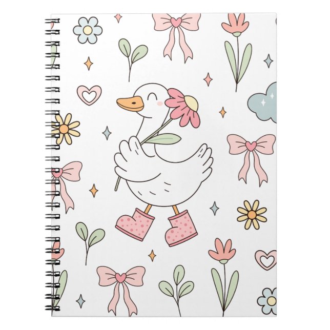 Carnet Jolie oie (Devant)