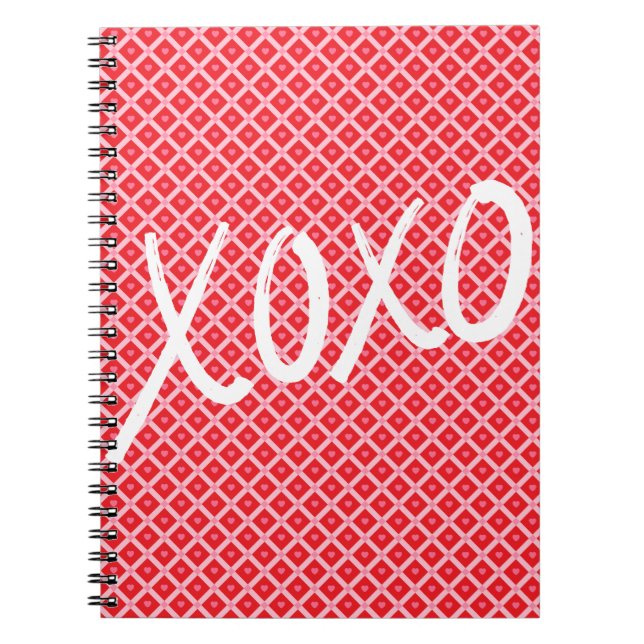 Carnet Jolie Saint-Valentin XOXO (Devant)