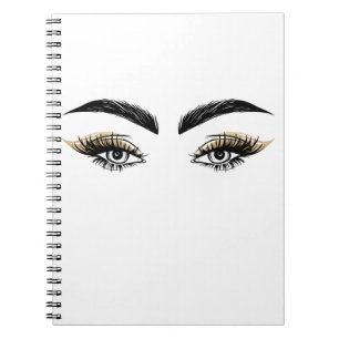 Carnet Jolie Yeux Beauté Salon Maquillage Eyelashes Lashe