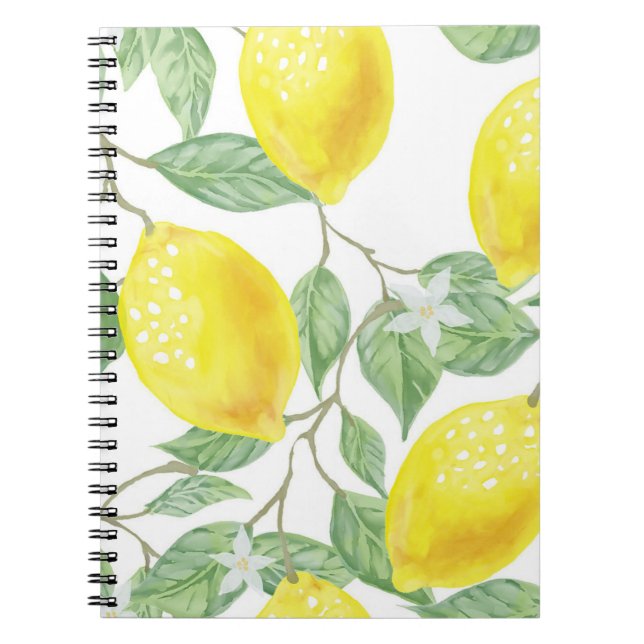 Carnet Jolies citrons (Devant)