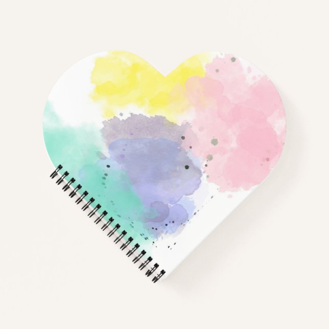 Carnet Jolies couleurs avec une touche douce   (Devant)