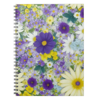 Carnet Jolies Fleurs de Cottage