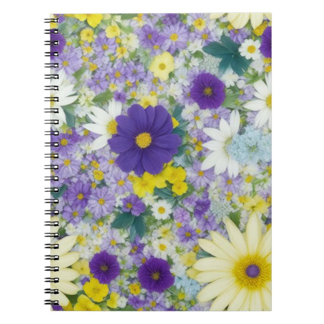 Carnet Jolies Fleurs de Cottage (Devant)