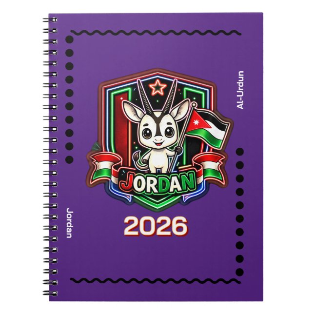 Carnet Jordan Enfants (Devant)