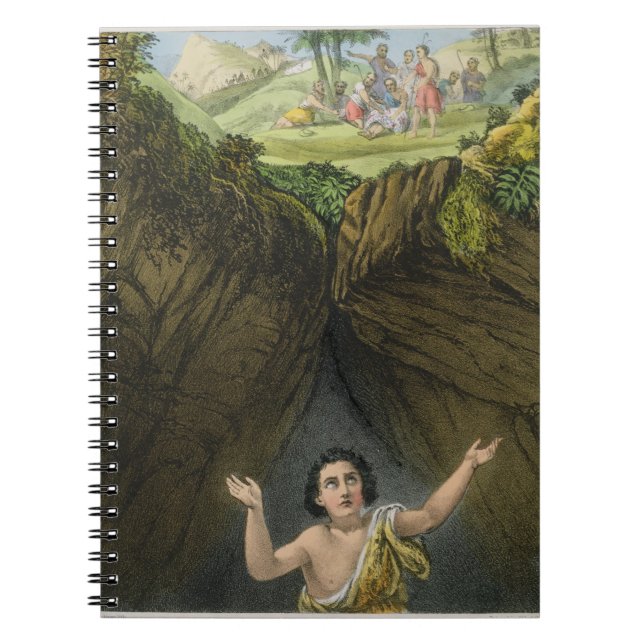 Carnet Joseph a moulé dans le puits par ses frères, d'un (Devant)