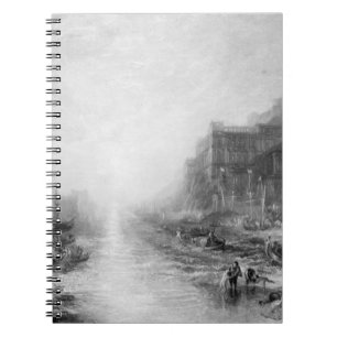 Carnet Joseph Mallord William Turner l'embarquement de