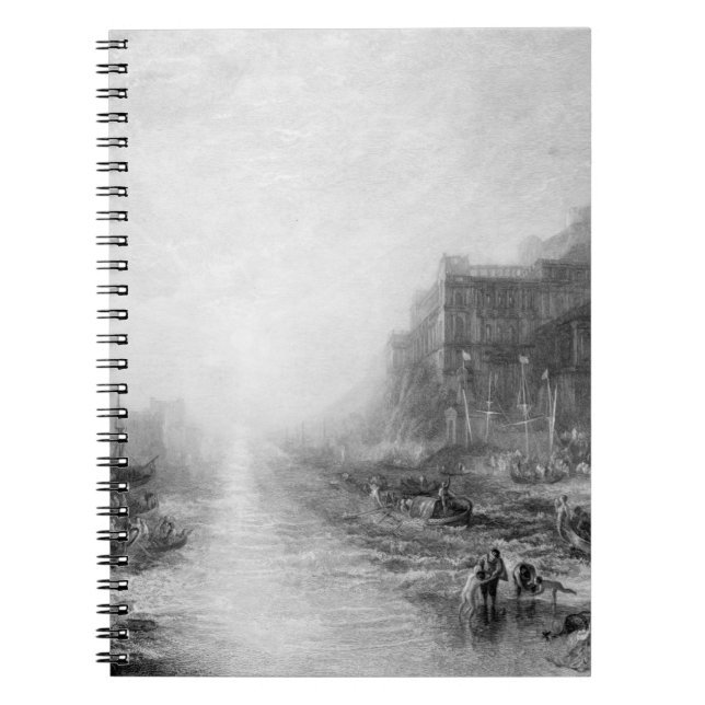 Carnet Joseph Mallord William Turner | l'embarquement de (Devant)