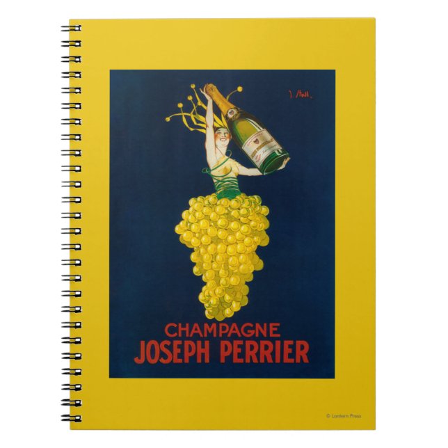 Carnet Joseph Perrier Champagne Poster promotionnel (Devant)