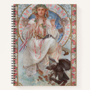 Carnet Josephine Crane Bradley en Lavia par Alphonse Much