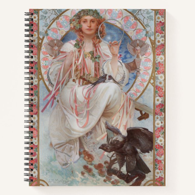 Carnet Josephine Crane Bradley en Lavia par Alphonse Much (Devant)