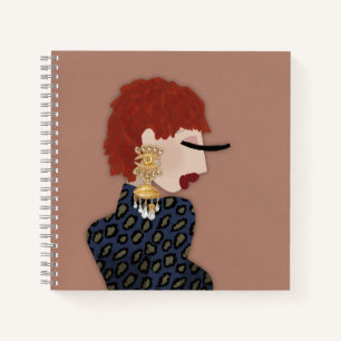 Carnet Josephine Illustration de mode chic moderne