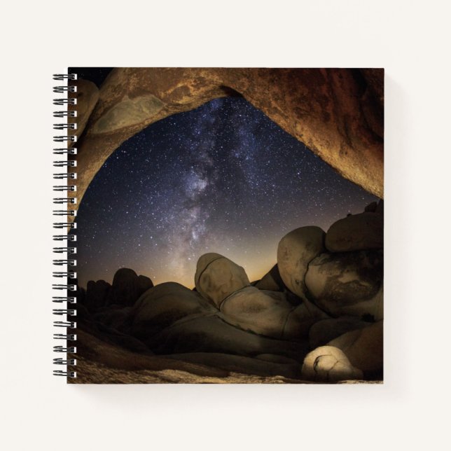 Carnet Joshua Tree National Park Night Sky (Devant)