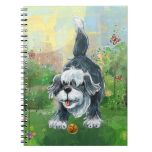 Carnet Jouer Shaggy Sheep Chien