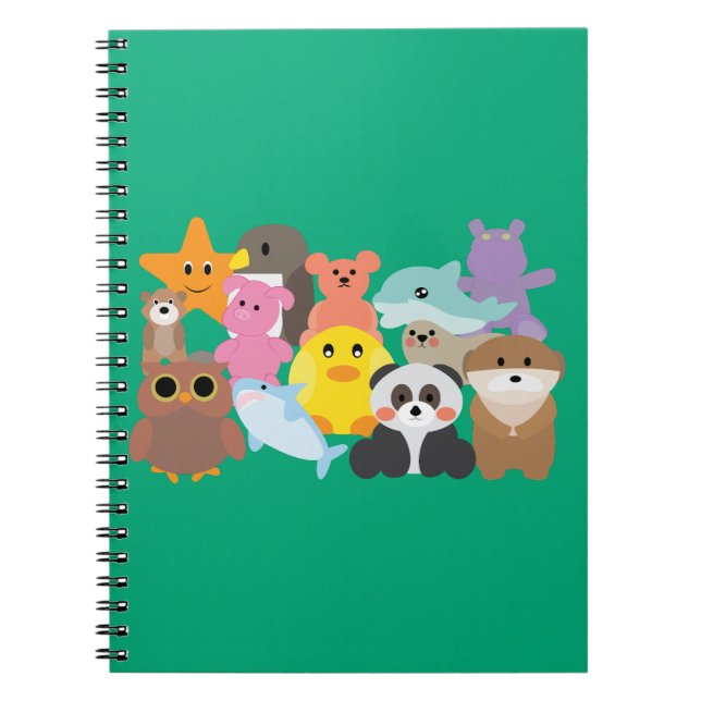Carnet Jouets en peluche  (Devant)