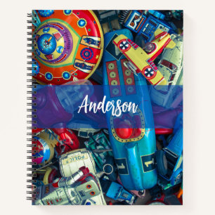 Carnet Jouets métalliques Vintages pour enfants personnal