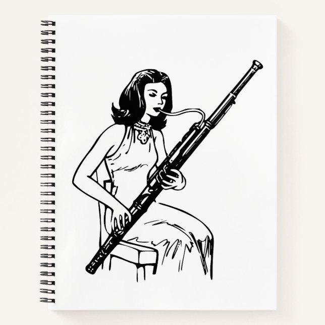 Carnet Joueur Bassoon (Devant)