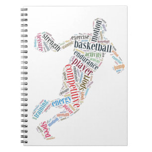 Carnet Joueur de basket-ball