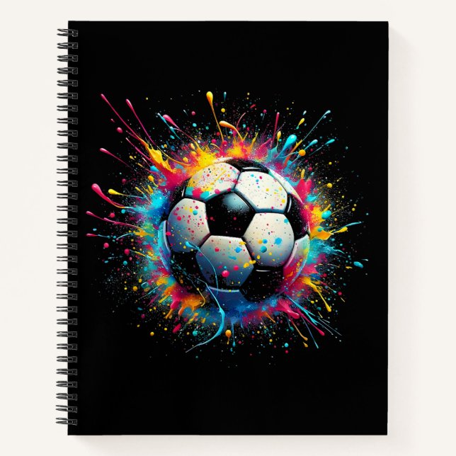Carnet Joueur De Football cool Sport Pour Garçons Hommes  (Devant)