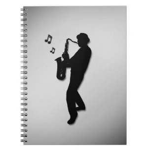 Carnet Joueur de saxophone