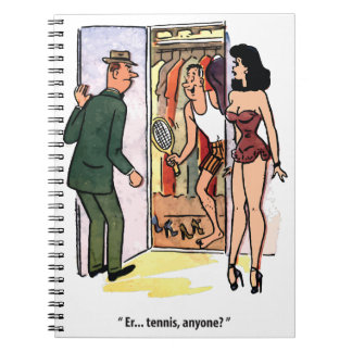 Carnet Joueur de Tennis Expérimenté, Drôle