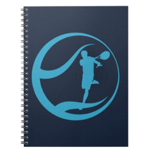 Carnet Joueur de tennis masculin