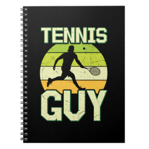 Carnet Joueur de tennis Tennis Guy