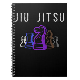 Carnet Joueur d'échecs Jiu Jitsu Formation BJJ