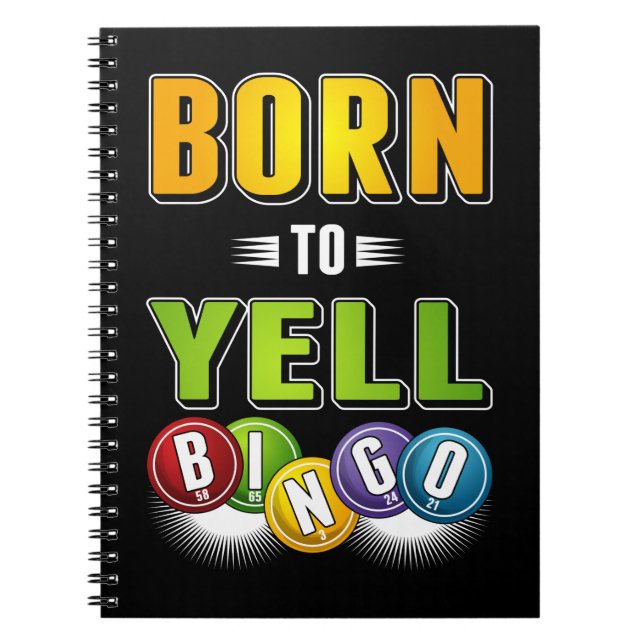 Carnet Joueuse de bingo Humour Hommes Femmes Drôle Bingo (Devant)