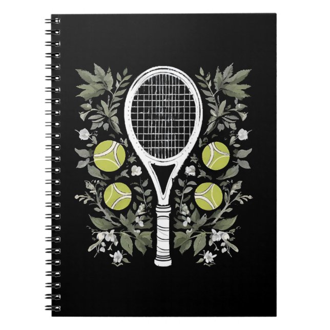 Carnet Joueuse de tennis (Devant)