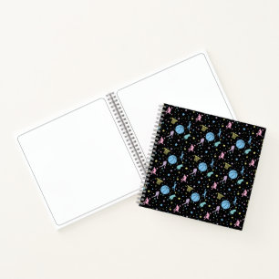 Carnet Joueuses de basket-ball - Motif d'étoiles