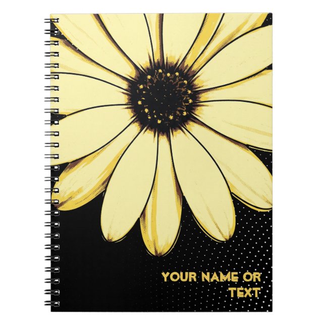 Carnet Jour botanique : l'Osteospermum 'Buttermilk'  (Devant)