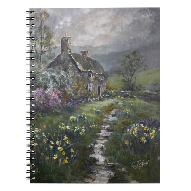 Carnet "Jour de soupe - Un cottage anglais" (Devant)