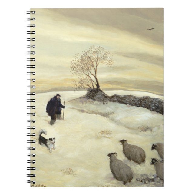 Carnet Jour d'hiver morne (Devant)