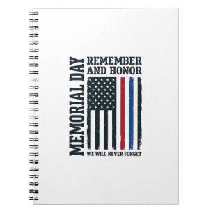 Carnet Jour du Souvenir Hommage et Tribut Vector Des