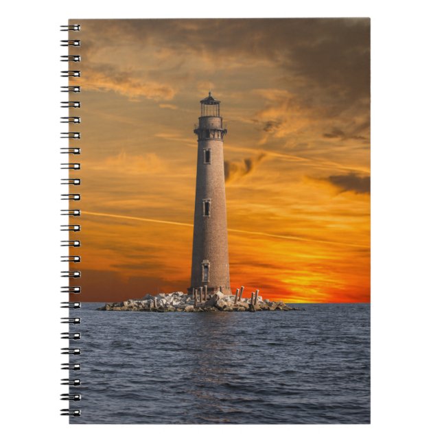Carnet Journal/Carnet avec couverture de phare (Devant)