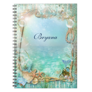 Carnet Journal Elégant Enchanté Sous La Mer