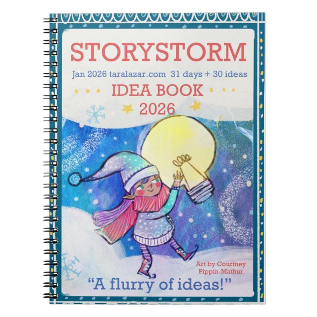 Carnet Journal/Livre d'idées Storystorm 2026 (Devant)