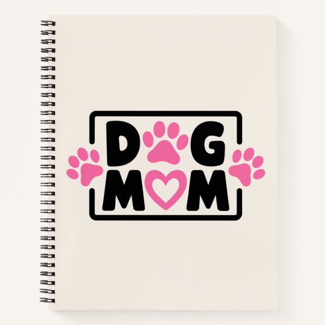 Carnet Journal Moderne Esthétique Pastel | maman d (Devant)