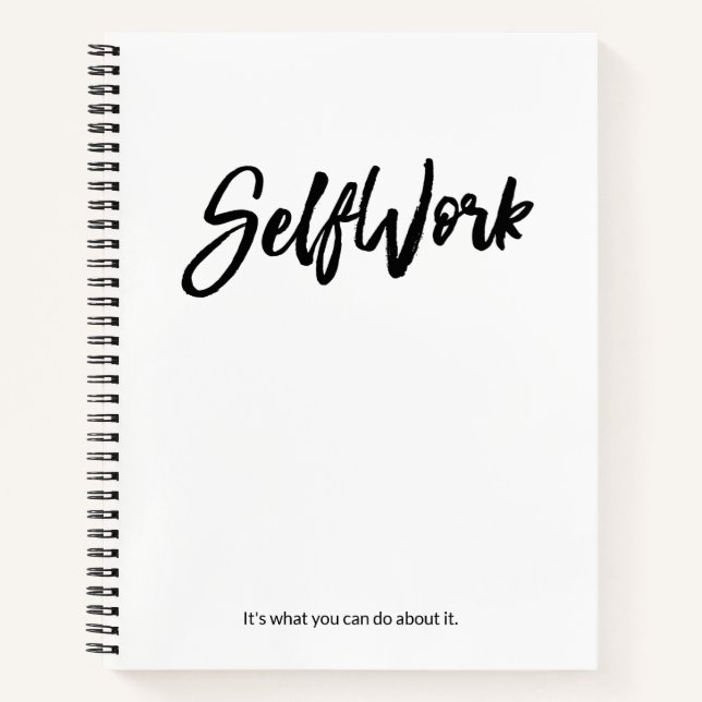 Carnet Journal SelfWork (Devant)