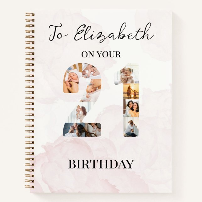 Carnet Journaux photo de famille personnalisés (Devant)