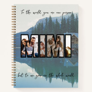 Carnet Journaux photo de famille personnalisés