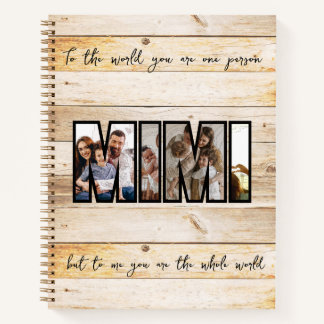 Carnet Journaux photo de famille personnalisés