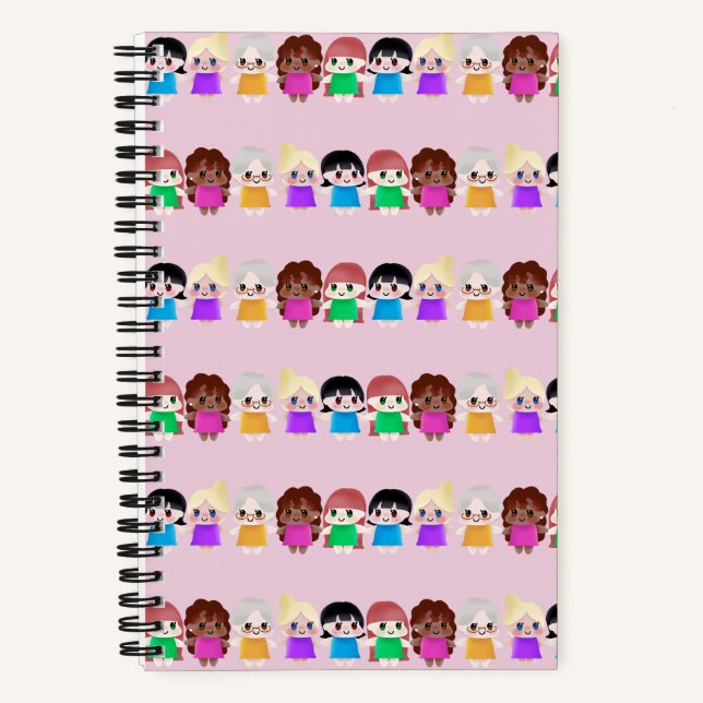 Carnet Journée de la femme rose (Recto)