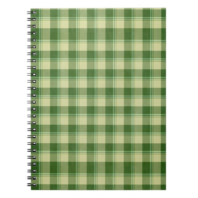 Carnet Journée de la Saint Patrick à Plaid Vert (Devant)