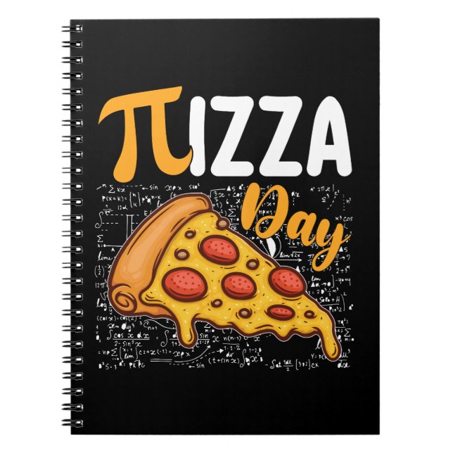Carnet Journée de Pi Pizza Mathématiques Amateurs de Math (Devant)