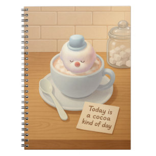Carnet Journée du cacao chaud : Bichon souriant Art de gu