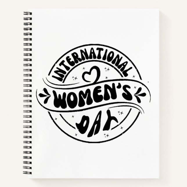 Carnet Journée internationale de la femme (Devant)