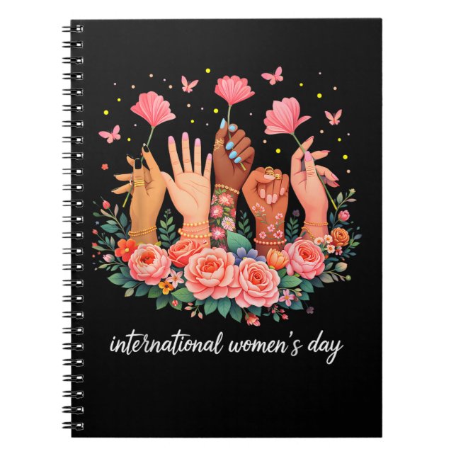 Carnet Journée internationale des femmes 8 mars 2026 (Devant)