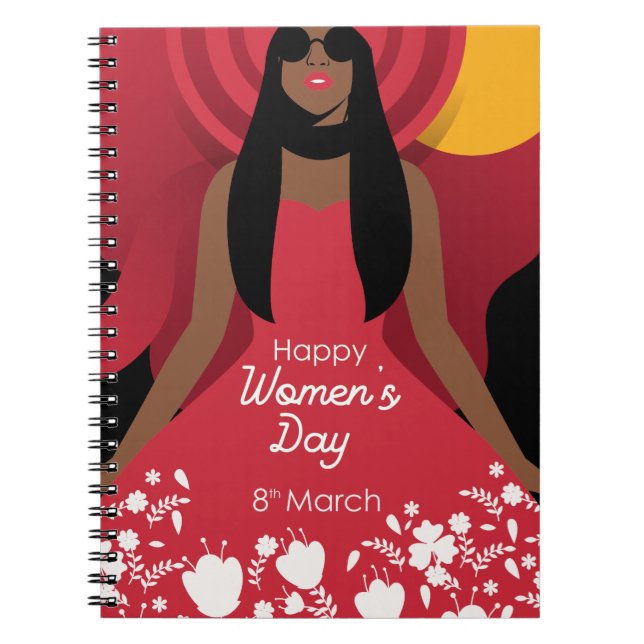 Carnet journée internationale des femmes de boho (Devant)
